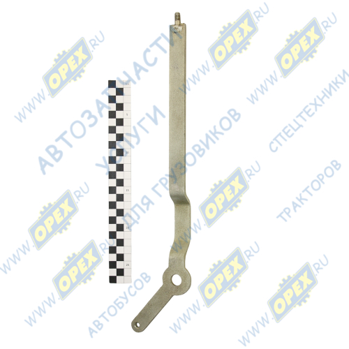 80В-1108350 Рукоятка управления подачи топлива, L=420, 1отв.ф14 МТЗ РУП1